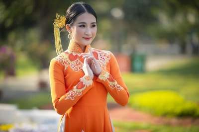 女士 时尚 模型 姿势 肖像 女性 女孩 亚洲人 美丽
