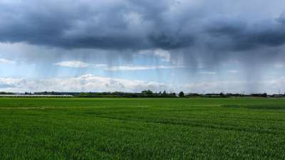 雨 云 雷雨 场地 农业 领域 景观 文化景观 天堂 科隆湾
