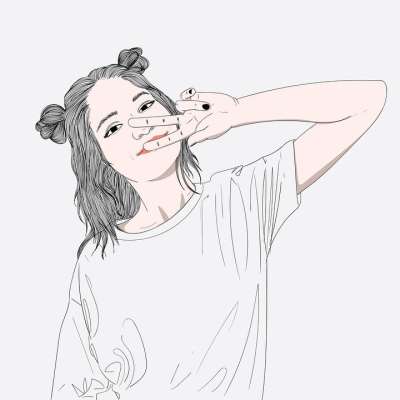女孩 快乐的 V号 手势 表情 漂亮 愉快 美丽的 吸引人的
