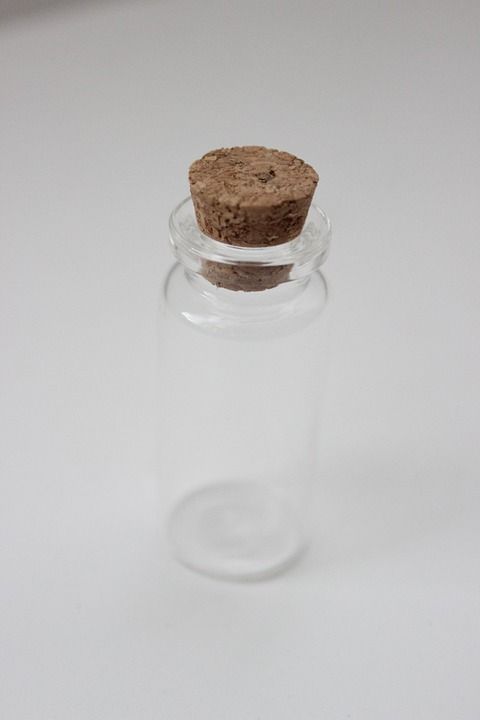 瓶子 软木 玻璃 玻璃 空的 容器 脆弱的 玻璃器皿 罐 贮存