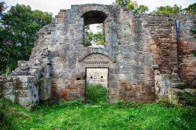 修道院 老的 神秘主义 历史的 中世纪 前修道院 废墟 古董 弃