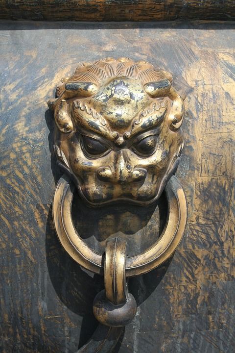 狮子 门环 体系结构 中国