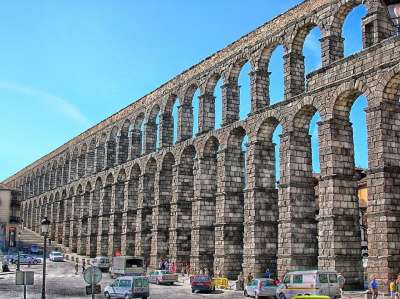 塞戈维亚 西班牙 Aquaduct 罗马 结构 列 地标 历史性