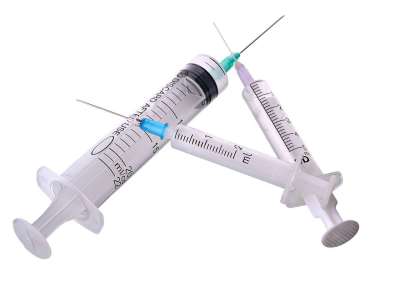 医疗 白色的 孤立 医学 注射器 塑料 注射剂 针 对象 设备