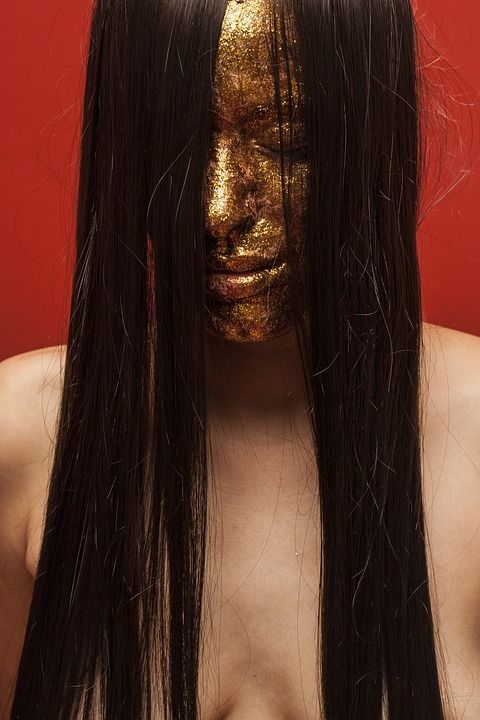 模型 画 头发 时装拍摄 工作室 肖像 女子 人们 人类 时尚