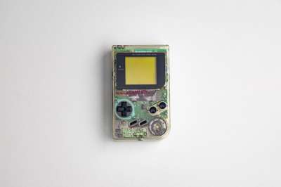Gameboy 原始的 清除 透明的 手持 控制台 游戏 复古的