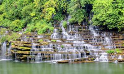 瀑布 双胞胎跌倒 水 石头 旅行 景观 自然 环境 有天赋的人