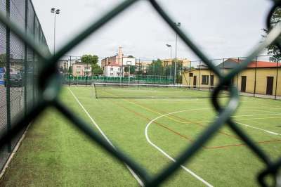 法庭 体育 网球 学校 学校法庭