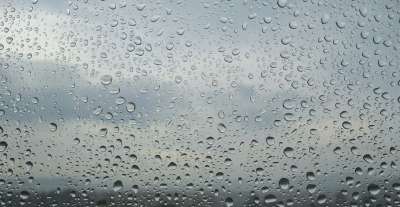 水滴 窗户 雨 玻璃 水 滴 湿的 模板 背景