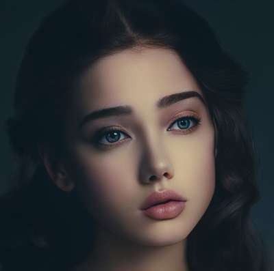女士 美丽的 肖像 绘画 艺术 艺术品 美丽 模型 魅力