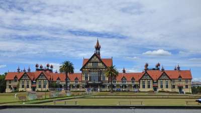 罗托鲁瓦（Rotorua） 新西兰 地标 结构 建造 历史性 博物馆