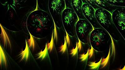 分形 分形艺术 计算机图形学 空间 数字艺术 幻想 抽象 细胞