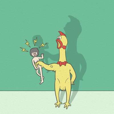 绘画 创造力 想象力 宠物 人们 科幻小说 尖叫鸡 尖叫鸡