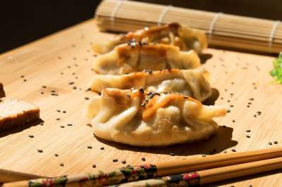 一顿饭 盘子 食物 水饺 午餐 炒 自制 酱 美食 准备