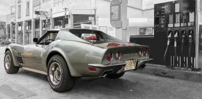 汽车 因为 Corvette 砍掉 体育 黄貂鱼 雪佛兰 泵
