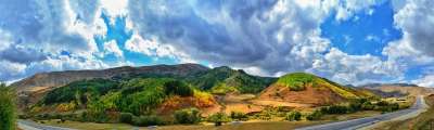 全景 自然 天空 景观 旅行 Kaçkars 看法 山 黑海东