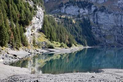 湖 山 自然 水 树木 反射 森林 景观
