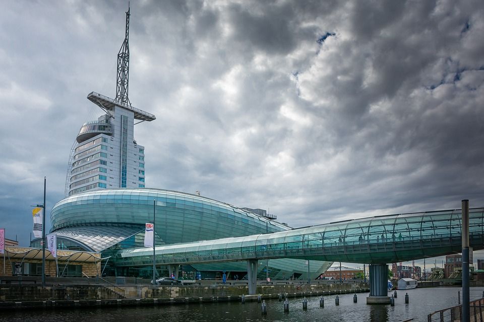 Climatehouse, 博物馆, 德国, 不来梅港, 建筑学, 旅游, 地标