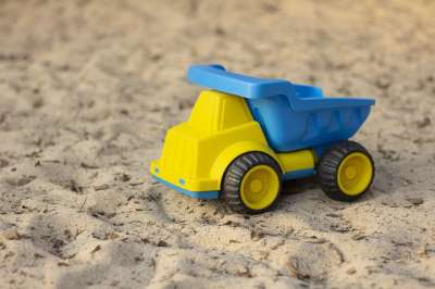 玩具 卡车 运输 孩子们 车辆 沙 海滩 公园 喜悦 孩子