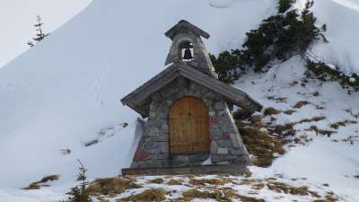 蒂罗尔 坦海姆 Grän Sonnenalm 教堂 冬天 雪