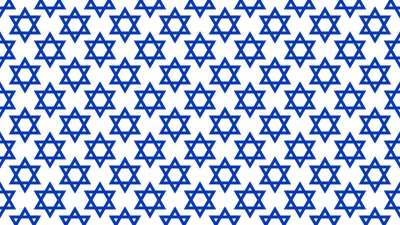 数码纸 大卫之星 图案 Magen David 犹太人 犹太教