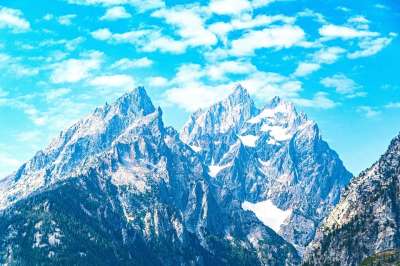 山 自然 森林 大提顿国家公园 远足 去旅行 勘探 户外 景观