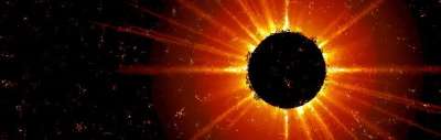 行星 太阳 抽象的 背景 宇宙 空间 爆炸 闪耀 壁纸 模板