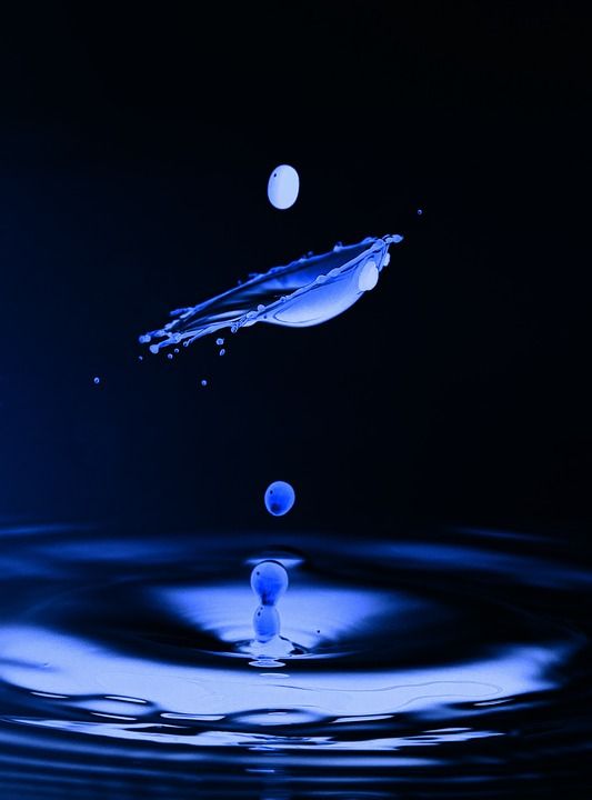 滴 水 宏 水滴 摄影下降 关闭 高速