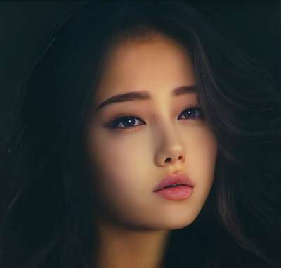 女士 美丽的 肖像 绘画 艺术 艺术品 美丽 模型 魅力